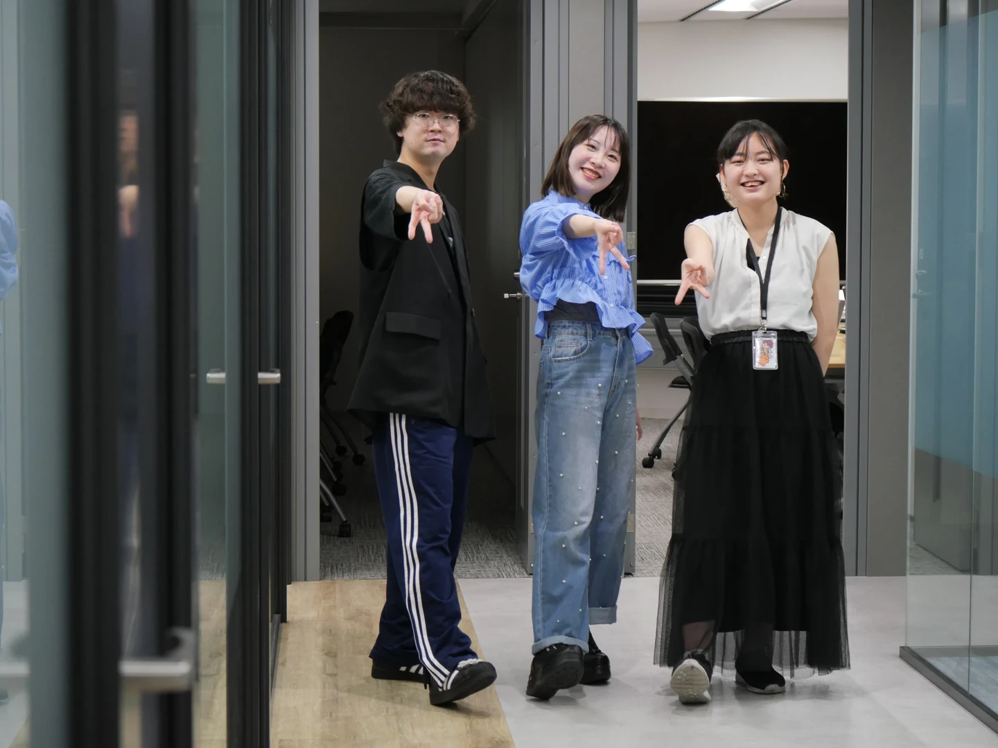 大宮山さん、松本さん、荻島くん
